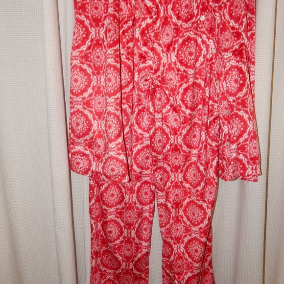 ADONNA SLEEPWEAR 2 PIECE FLEECE PAJAMA SET NWT - Picture 3 of 5